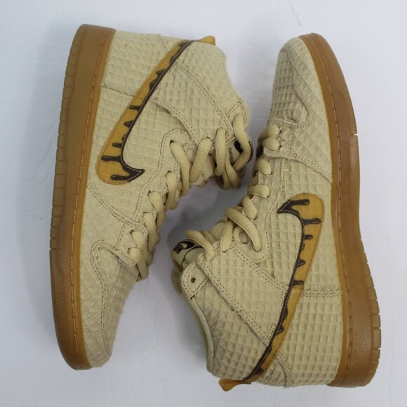 Nike SB Dunk High Premium Hemp Chicken and Waffle Size 9 - Used without box - Picture 12 of 14